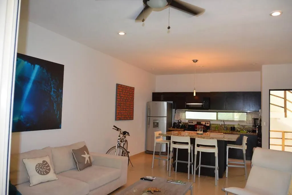 Beatiful Twin Condos Tulum Mexico